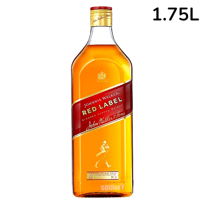 Johnnie Walker Red Label Blended Scotch Whisky 1.75L